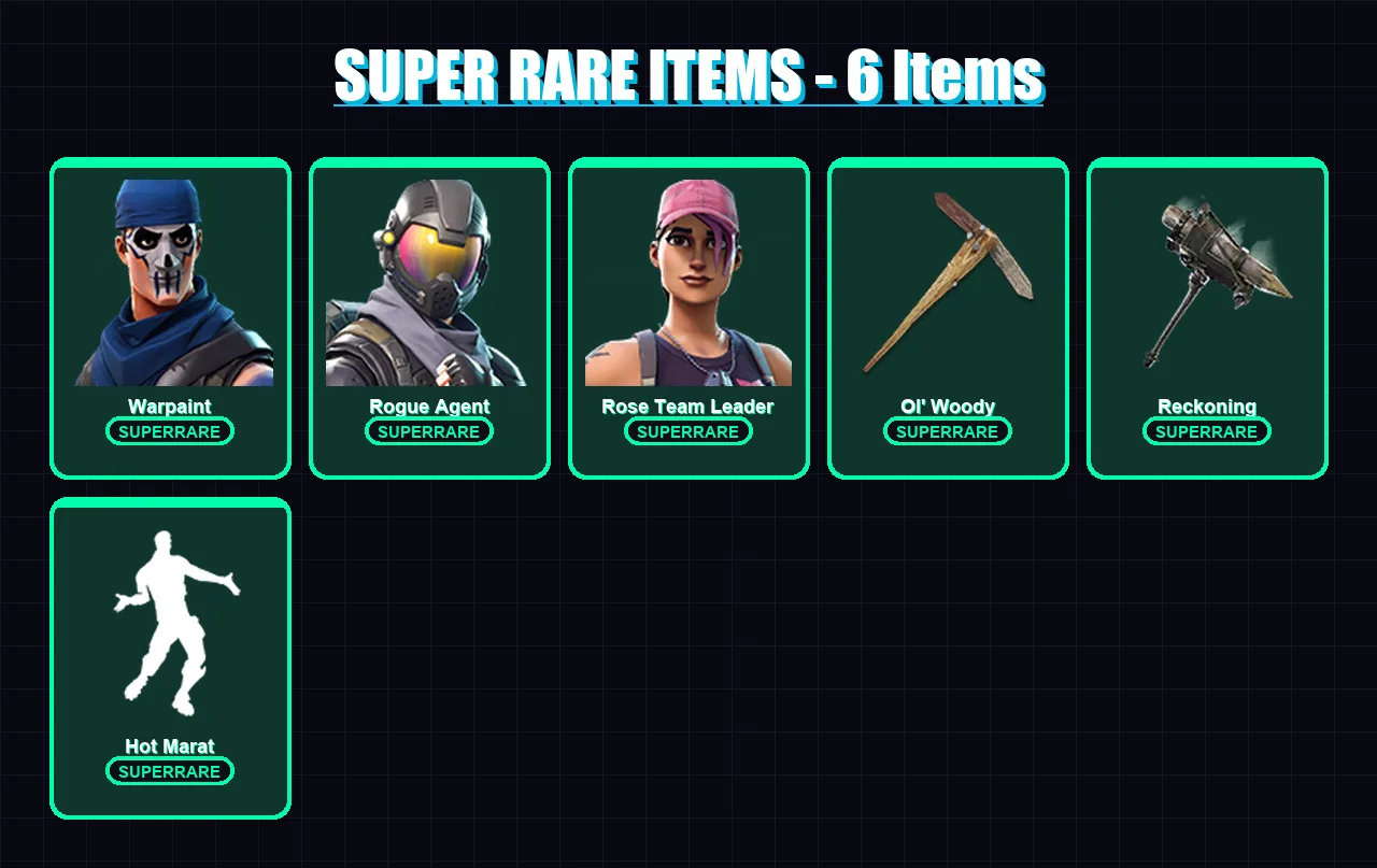 [PS4/PS5/XBOX/PC] | Warpaint | Rogue Agent | Rose Team Leader | 47 skin | Lv397