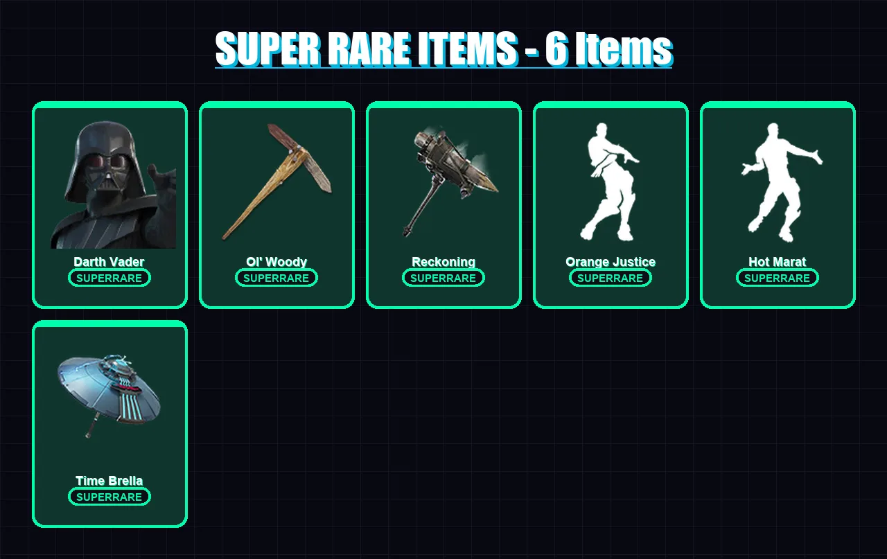 [PC/PSN] | Darth Vader | The Scientist | Enforcer | Calamity | Hybrid | 212 skin | 232 pickaxe | 171 emote | 183 glider | Lv2172