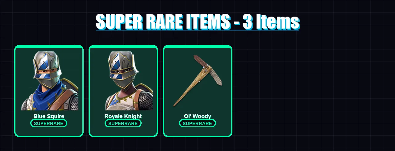 [SWITCH/XBOX/PSN/PC] | Blue Squire | Royale Knight | Peter Griffin | Valeria | Vengeance Jones | 16 skin | 38 pickaxe | 31 emote | 26 glider | Lv555