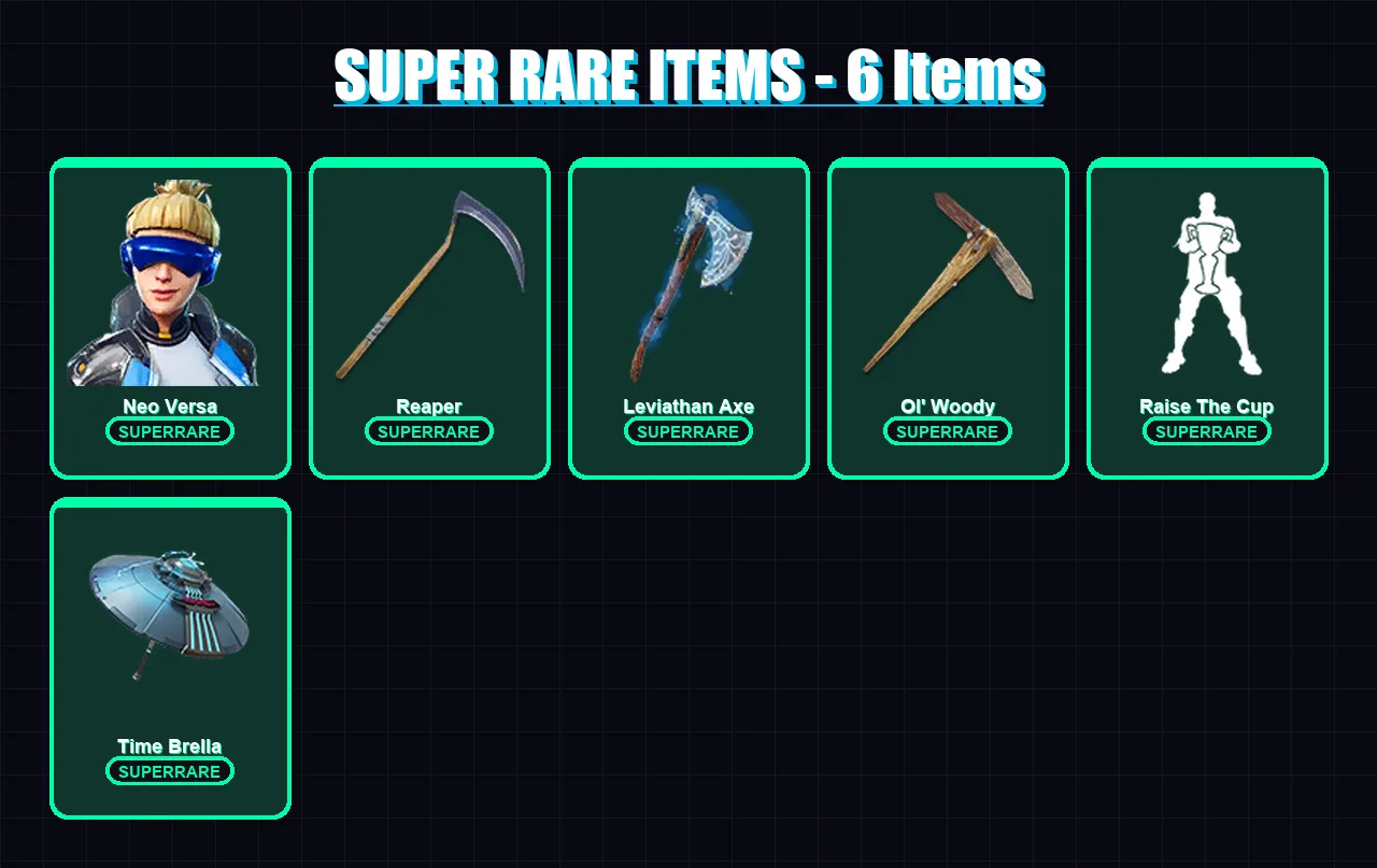 [PC/XBOX/PSN] | Neo Versa | Gear Specialist Maya | The Scientist | Menace | Blaze | 215 skin | 230 pickaxe | 169 emote | 177 glider | Lv2796