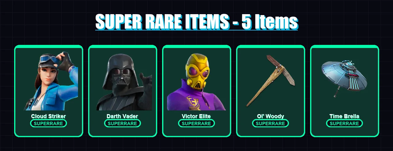 [PS4/PS5/XBOX/PC] | Cloud Striker | Darth Vader | Victor Elite | 204 skin | Lv3139