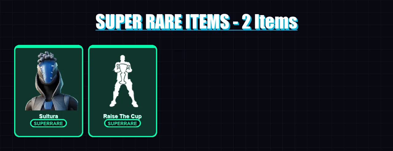 [PS4/PS5/XBOX/PC] | Sultura | Predator | Menace | Galaxia | Mandalorian | 76 skin | 103 pickaxe | 74 emote | 84 glider | Lv1043