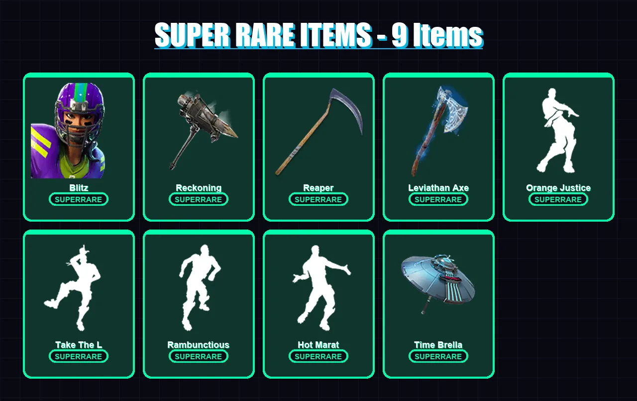 [PC/XBOX/PSN] | Blitz | Magnus | Carbide | Deadpool | Vendetta | 171 skin | 169 pickaxe | 158 emote | 120 glider | Lv1892