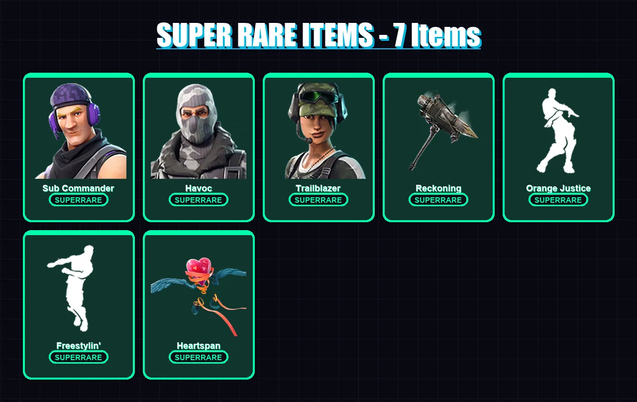 [PC/XBOX/PSN] | Sub Commander | Havoc | Trailblazer | Drift | Blackheart | 35 skin | 24 pickaxe | 34 emote | 30 glider | Lv360 — Fortnite account