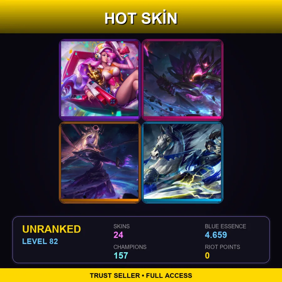 VN | Lv82 | Unranked | 24 Skin | 157 Champ — Odyssey Malphite