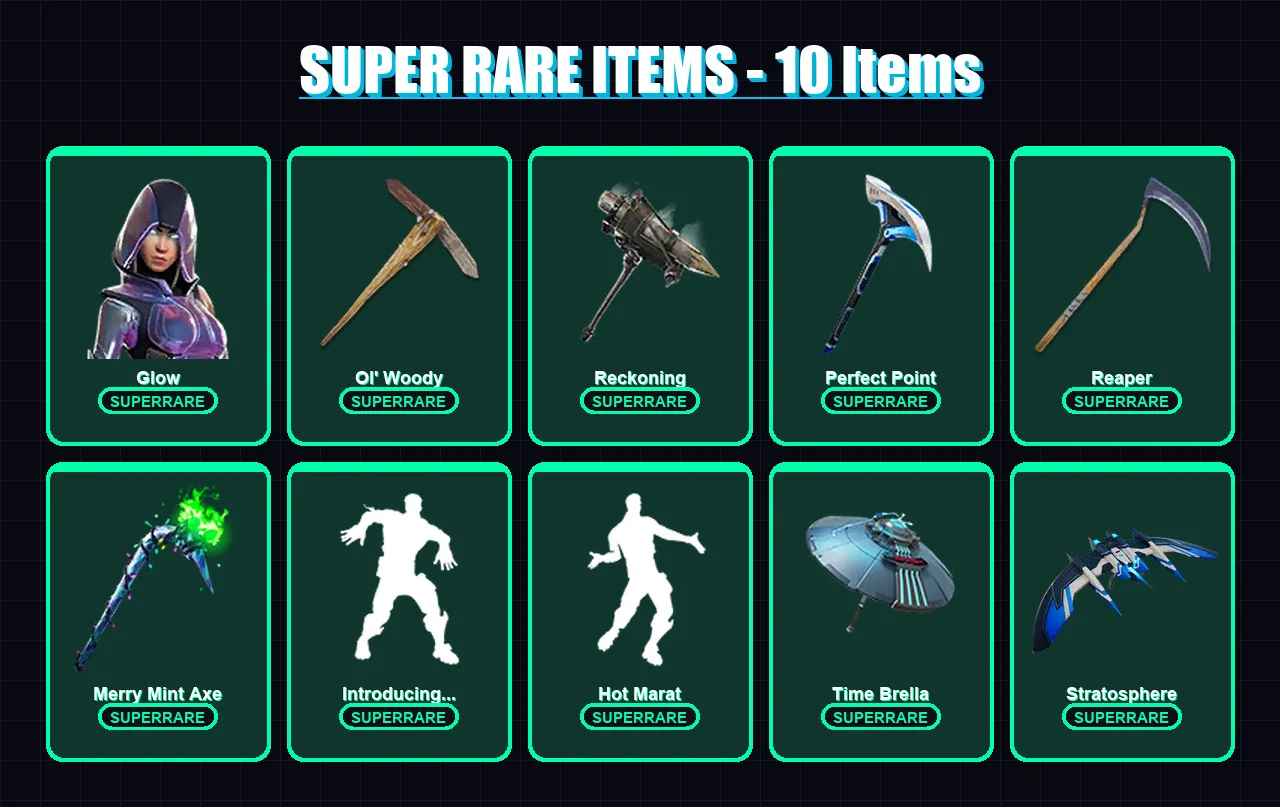 [PS4/PS5/PC] | Glow | Catalyst | Rox | The Ice King | Valeria | 160 skin | 198 pickaxe | 171 emote | 183 glider | Lv2978