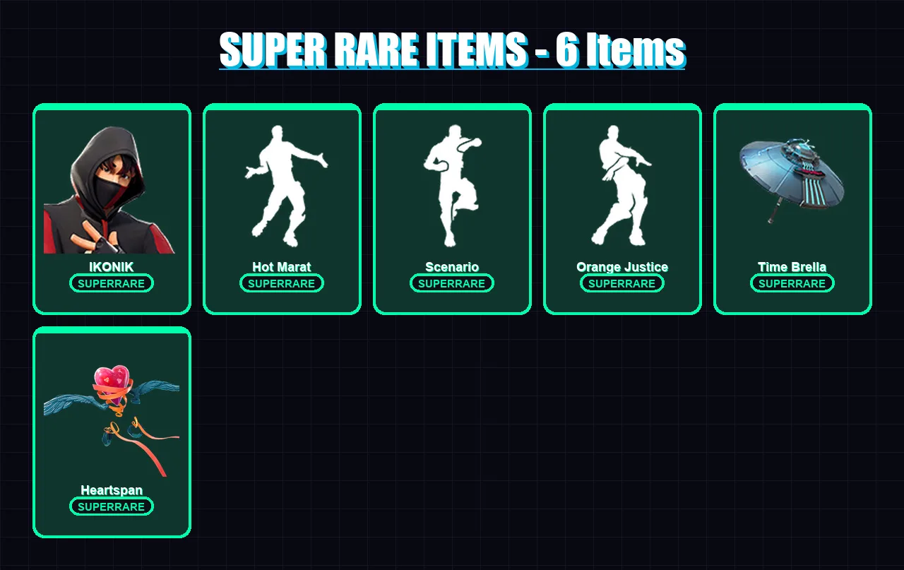 [PC/XBOX/PSN] | IKONIK | Spectra Knight | The Ageless | Frostbite | Hybrid | 173 skin | 201 pickaxe | 210 emote | 149 glider | Lv2770