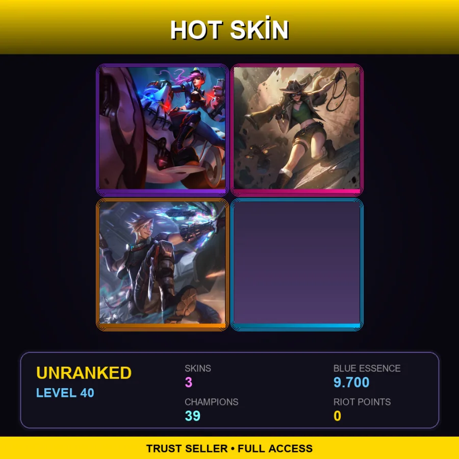 LAS | Lv40 | Unranked | 3 Skin | 39 Champ with Kai'Sa