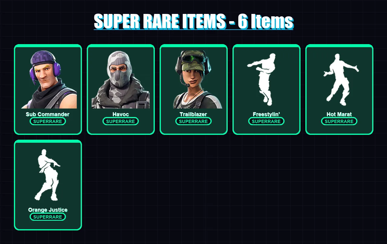 [PC/PSN] | Sub Commander | Havoc | Trailblazer | Drift | Fade | 28 skin | 37 pickaxe | 35 emote | 42 glider | Lv697