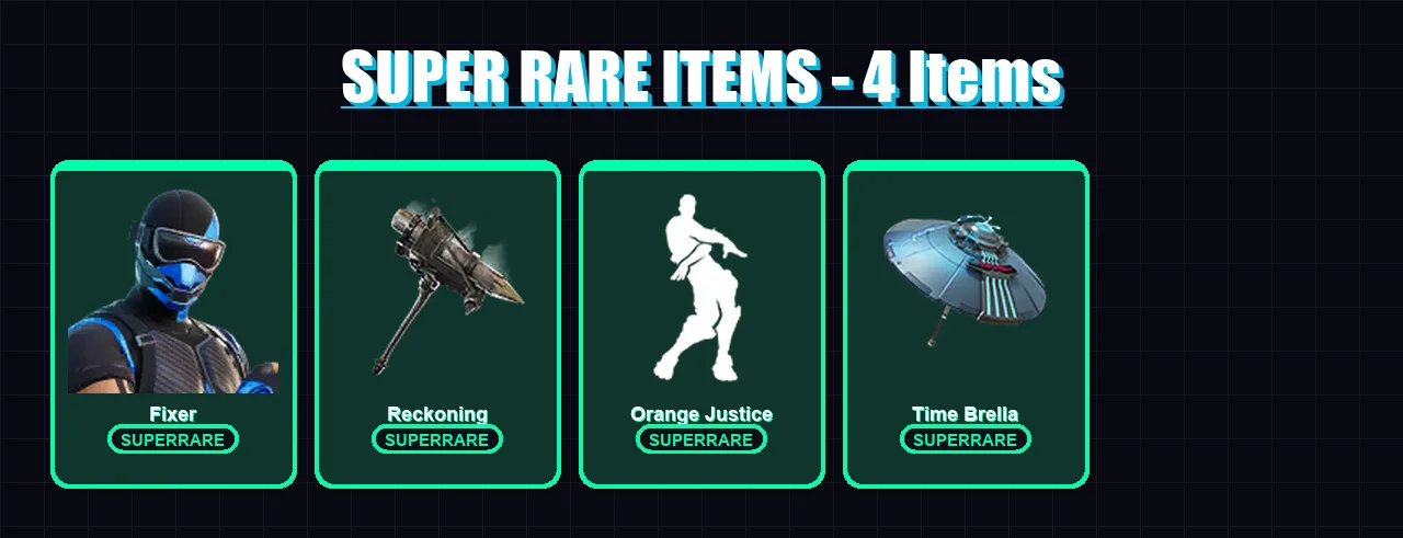 [PS4/PS5/XBOX/PC] | Fixer | Ronin | The Foundation | The Origin | Snap | 84 skin | 81 pickaxe | 83 emote | 97 glider | Lv1453 — Fortnite account