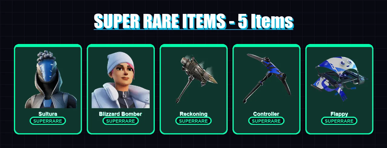 [PC/XBOX/PSN] | Sultura | Blizzard Bomber | Ruin | A.I.M. | Hybrid | 70 skin | 70 pickaxe | 77 emote | 84 glider | Lv1013