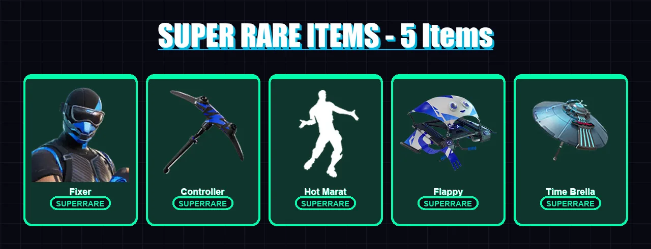 [PS4/PS5/XBOX/PC] | Fixer | Hybrid | Ruin | Catalyst | Blackheart | 12 skin | 21 pickaxe | 29 emote | 30 glider | Lv580 — Fortnite account