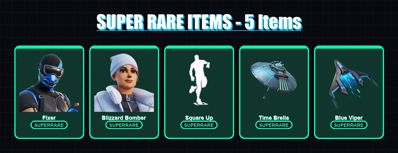 [PS4/PS5/XBOX/PC] | Fixer | Blizzard Bomber | Optimus Prime | Predator | Omegarok | 121 skin | 167 pickaxe | 129 emote | 140 glider | Lv2302