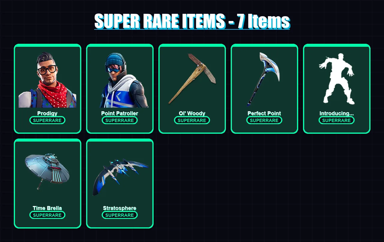 [PC/XBOX/PSN] | Prodigy | Point Patroller | Mizuki | Hades | Renzo the Destroyer | 119 skin | 186 pickaxe | 135 emote | 132 glider | Lv2778