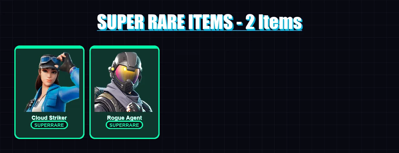 [PS4/PS5/XBOX/PC] | Cloud Striker | Rogue Agent | Zenith | Lynx | Raven | 15 skin | 15 pickaxe | 26 emote | 23 glider | Lv408 — Fortnite account