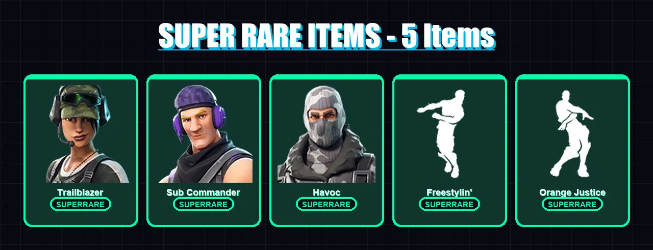 [PC/XBOX/PSN] | Trailblazer | Sub Commander | Havoc | Explorer Emilie | Slayer Juice WRLD | 6 skin | 10 pickaxe | 12 emote | 16 glider | Lv231
