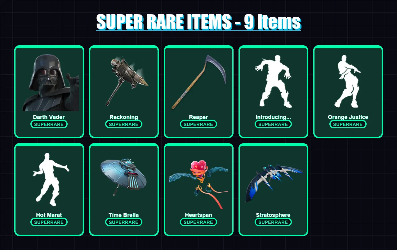 [PS4/PS5/XBOX/PC] | Darth Vader | Paradigm (Reality-659) | Malik | Zeus | Joey | 284 skin | 290 pickaxe | 243 emote | 243 glider | Lv3458 — Fortnite account