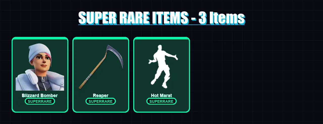 [PS4/PS5/XBOX/PC] | Blizzard Bomber | Snap | Singularity | Fade | Mandalorian | 101 skin | 111 pickaxe | 75 emote | 97 glider | Lv996