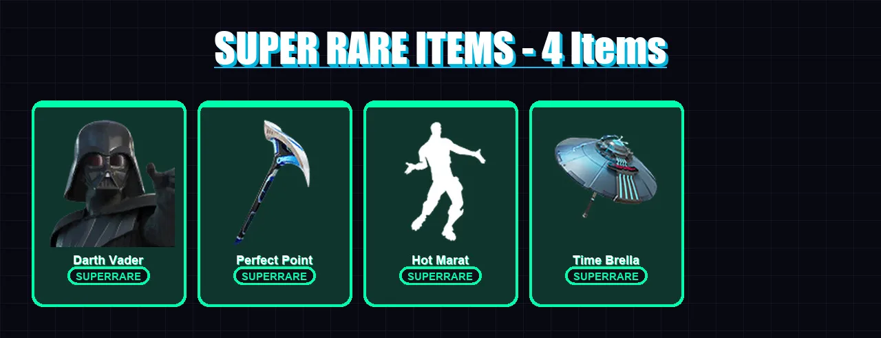 [PS4/PS5/XBOX/PC] | Darth Vader | Omegarok | Twyn | Snap | The Scientist | 149 skin | 175 pickaxe | 136 emote | 154 glider | Lv2896