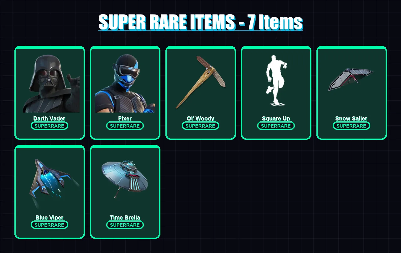 [PS4/PS5/XBOX/PC] | Darth Vader | Fixer | Mandalorian | Valeria | Gear Specialist Maya | 247 skin | 309 pickaxe | 219 emote | 263 glider | Lv3587