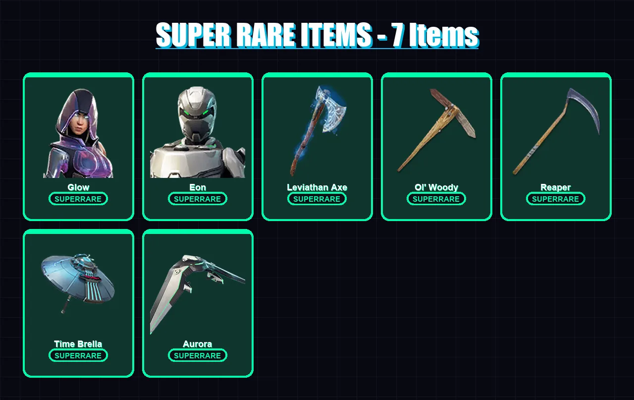 [PS4/PS5/XBOX/PC] | Glow | Eon | Gear Specialist Maya | Era | Blackheart | 126 skin | 162 pickaxe | 135 emote | 137 glider | Lv2100