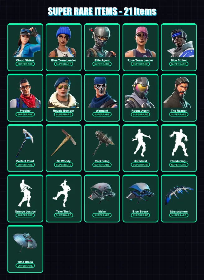 [PS4/PS5/XBOX/PC] | Cloud Striker | Blue Team Leader | Elite Agent | 96 skin | Lv2062