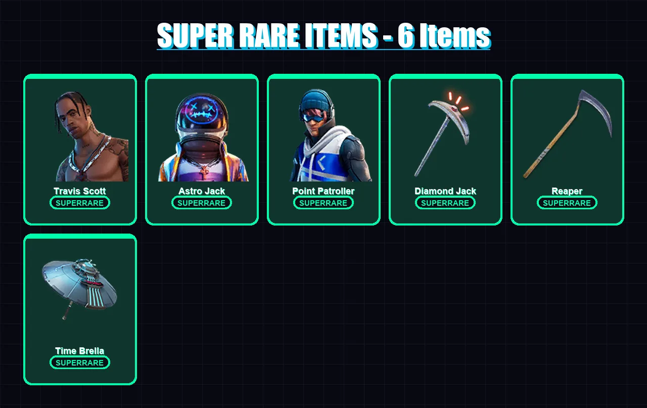 [PC/XBOX/PSN] | Travis Scott | Astro Jack | Point Patroller | Omegarok | Red Knight | 38 skin | 41 pickaxe | 36 emote | 37 glider | Lv548 — Fortnite account