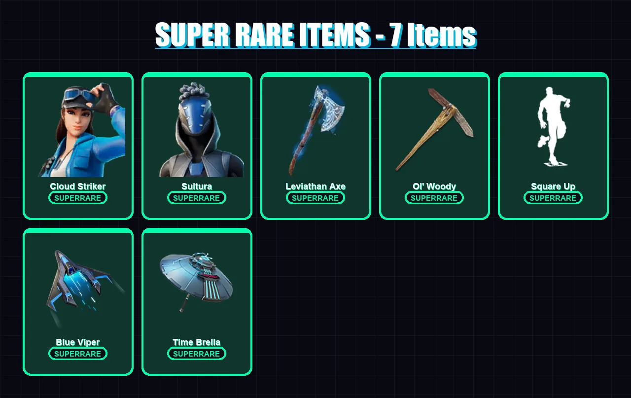 [PC/XBOX/PSN] | Galaxy Scout | Lara Croft | Joltara | Harley Quinn | Cloud Striker | 63 skin | 80 pickaxe | 77 emote | 56 glider | Lv1085