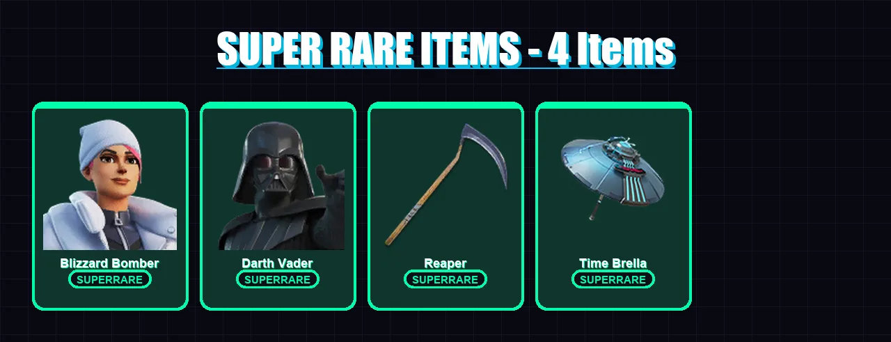 [PS4/PS5/XBOX/PC] | Blizzard Bomber | Darth Vader | Snap | Torin | Malik | 202 skin | 252 pickaxe | 169 emote | 167 glider | Lv4102