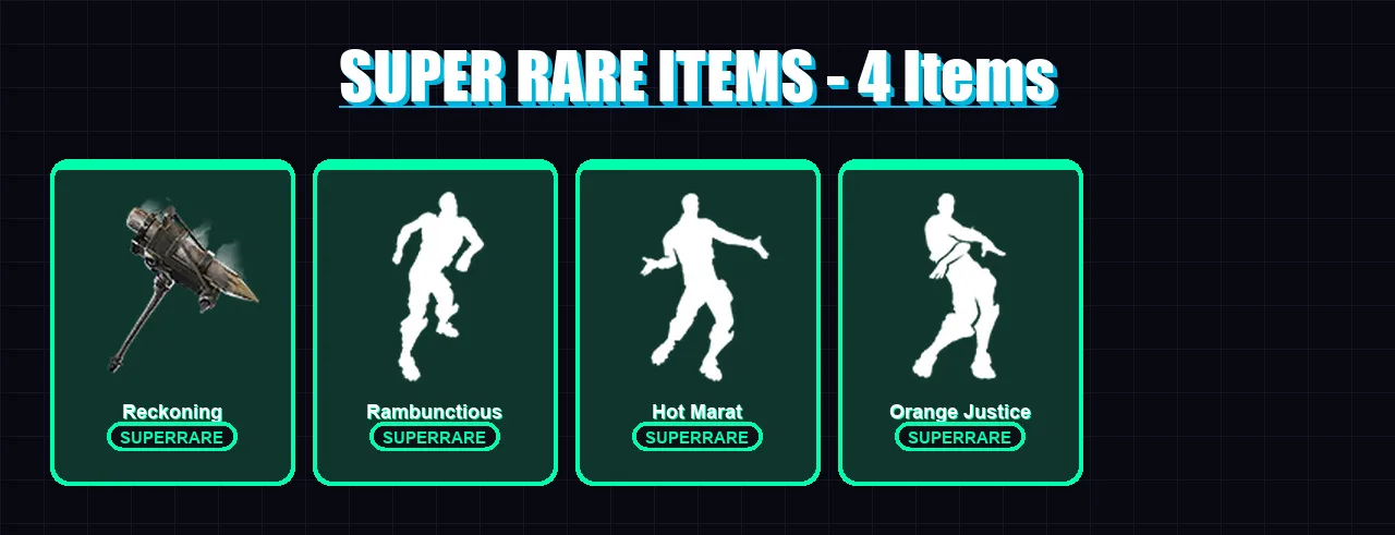 [PC/XBOX/PSN] | Omega | Rox | The Visitor | Calamity | Zenith | 43 skin | 25 pickaxe | 41 emote | 33 glider | Lv454