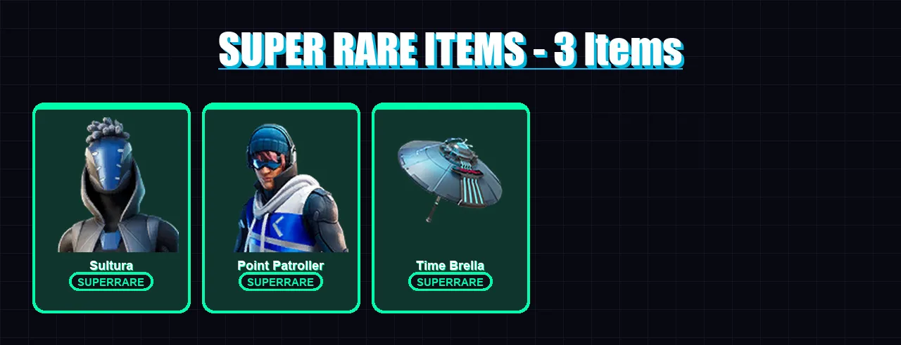 [PC/XBOX/PSN] | Sultura | Point Patroller | Deadpool | Zeus | Ronin | 89 skin | 142 pickaxe | 100 emote | 130 glider | Lv1756