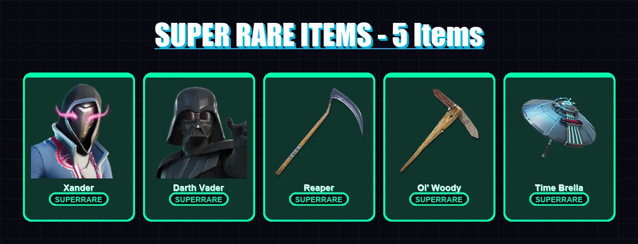 [PC/XBOX/PSN] | Xander | Darth Vader | Backlash | Omegarok | Raz | 122 skin | 147 pickaxe | 120 emote | 115 glider | Lv2256