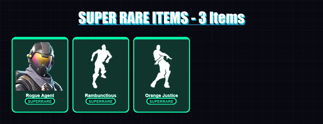 [PC/XBOX/PSN] | Rogue Agent | Drift | Carbide | Battlehawk | Wingman | 8 skin | 5 pickaxe | 8 emote | 4 glider | Lv72
