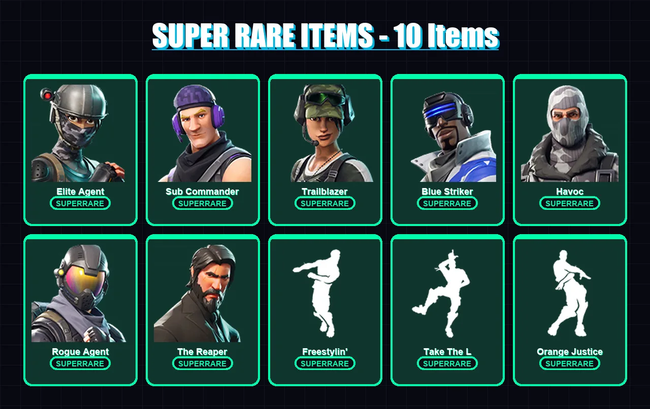 [PC/XBOX/PSN] | Elite Agent | Sub Commander | Trailblazer | Blue Striker | Havoc | 45 skin | 30 pickaxe | 44 emote | 36 glider | Lv487 — Fortnite account