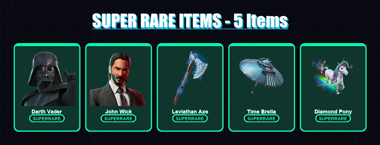 [PC/PSN] | Darth Vader | John Wick | The Foundation | Valeria | Mandalorian | 294 skin | 287 pickaxe | 186 emote | 195 glider | Lv4540