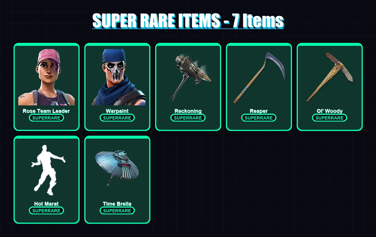 [PC] | Rose Team Leader | Warpaint | Gear Specialist Maya | Luxe | Renzo the Destroyer | 203 skin | 201 pickaxe | 173 emote | 153 glider | Lv2528