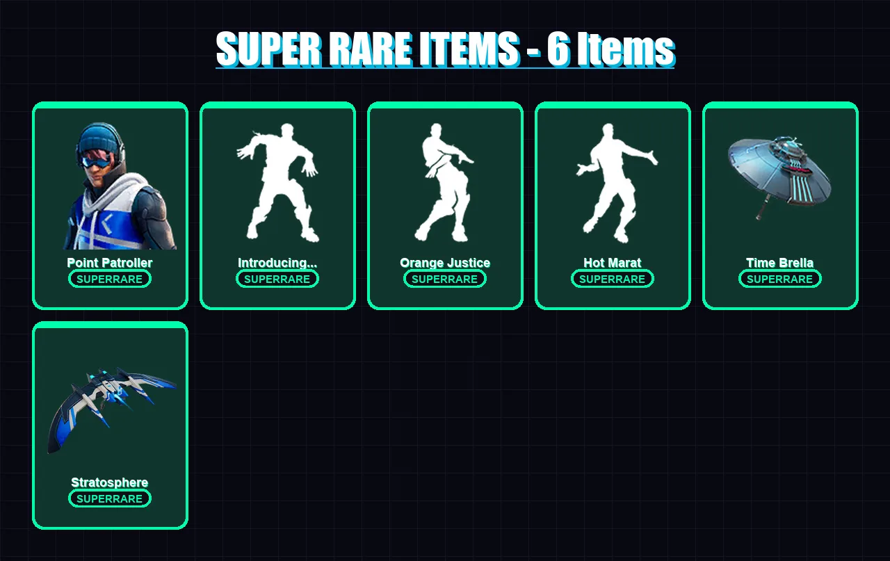 [PC/XBOX] | Point Patroller | Rox | Deadpool | Enforcer | Kymera | 104 skin | 119 pickaxe | 124 emote | 122 glider | Lv1739