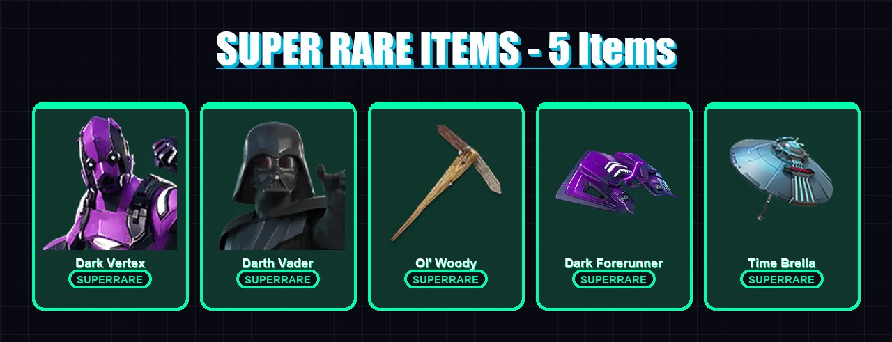 [PC/XBOX/PSN] | Dark Vertex | Renegade Raider | Darth Vader | Mandalorian | Kymera | 224 skin | 272 pickaxe | 189 emote | 184 glider | Lv3680