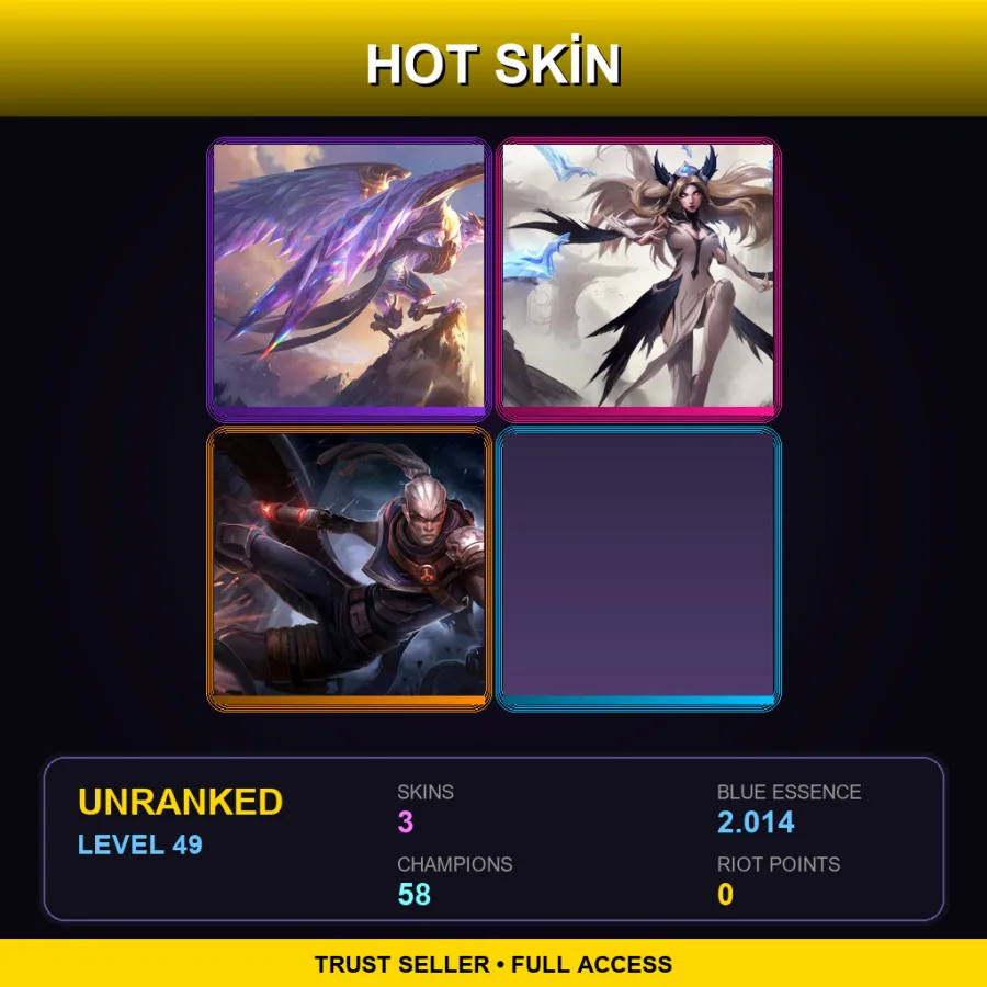 LAN | Lv49 | Unranked | 3 Skin | 58 Champ — Victorious Anivia