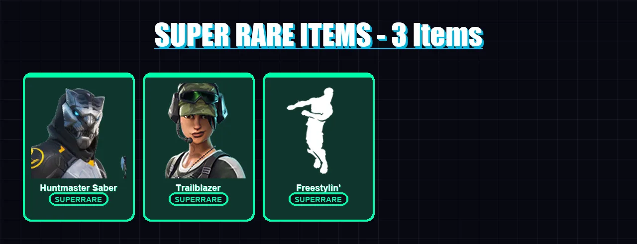 [PC/PSN] | Huntmaster Saber | Trailblazer | Renzo the Destroyer | Era | Zeus | 88 skin | 118 pickaxe | 80 emote | 87 glider | Lv1450 — Fortnite account