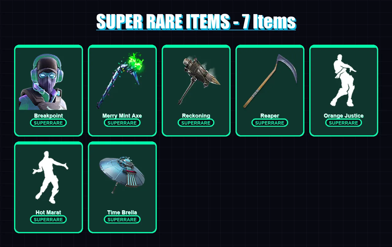 [PS4/PS5/XBOX/PC] | Breakpoint | Fusion | Deadpool | Calamity | Ruin | 132 skin | 159 pickaxe | 110 emote | 129 glider | Lv2265