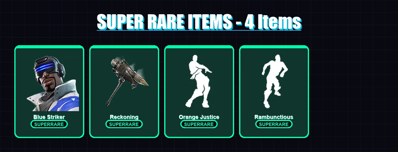 [PC/XBOX/PSN] | Blue Striker | Frostbite | Carbide | Calamity | Valor | 17 skin | 14 pickaxe | 15 emote | 17 glider | Lv230 — Fortnite account