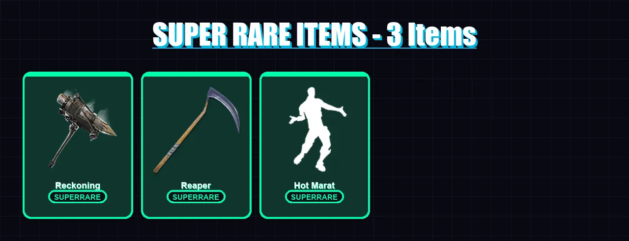 [PS4/PS5/XBOX/PC] | Calamity | A.I.M. | Dire | Fable | Nightshade | 11 skin | 7 pickaxe | 16 emote | 14 glider | Lv155