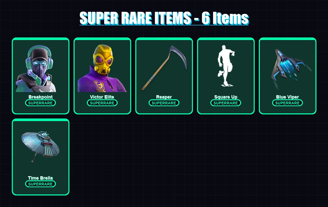 [PS4/PS5/XBOX/PC] | Breakpoint | Victor Elite | Era | Peter Griffin | Renzo the Destroyer | 85 skin | 107 pickaxe | 80 emote | 91 glider | Lv1984