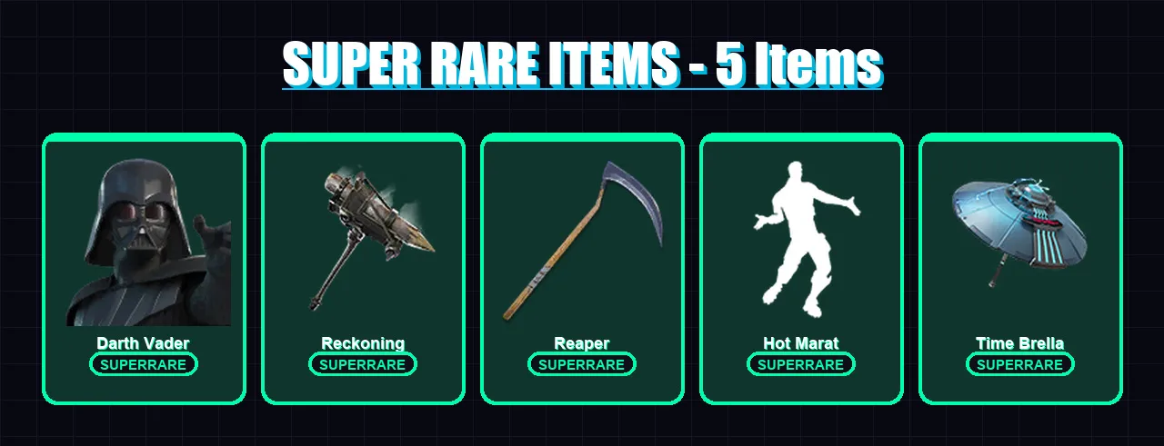 [PS4/PS5/XBOX/PC] | Darth Vader | Blackheart | Luxe | Hybrid | Snap | 118 skin | 191 pickaxe | 151 emote | 175 glider | Lv3606