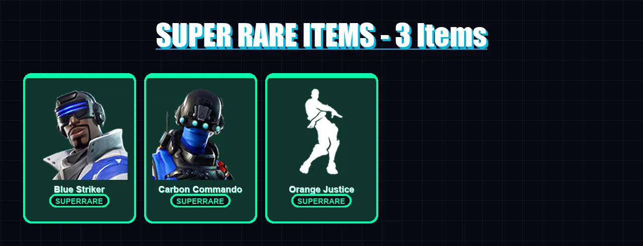 [PS4/PS5/XBOX/PC] | Blue Striker | Carbon Commando | Carbide | Valor | Battlehawk | 8 skin | 5 pickaxe | 14 emote | 9 glider | Lv204