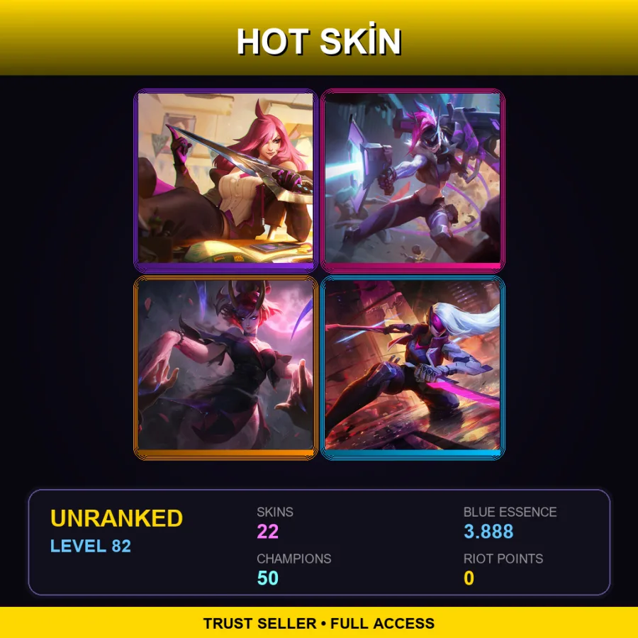 EUNE | Lv82 | Unranked | 22 Skin | 50 Champ — El Tigre Braum