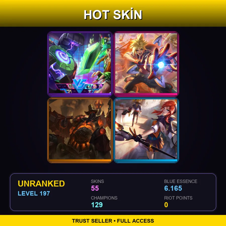 EUW | Lv197 | Unranked | 55 Skin | 129 Champ — Sherwood Forest Ashe