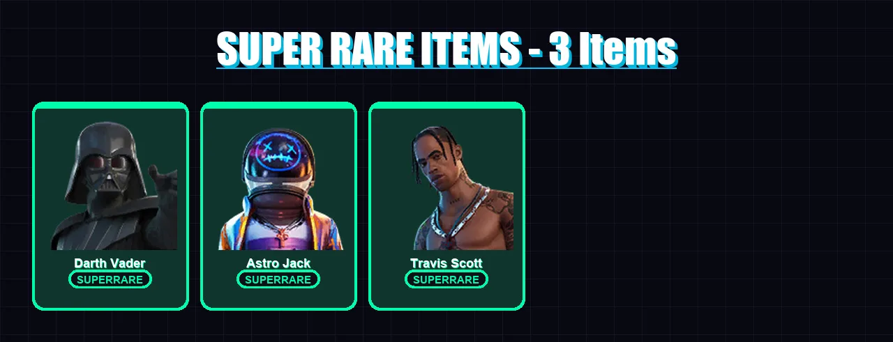 [PC/XBOX/PSN] | Darth Vader | Astro Jack | Travis Scott | The Foundation | Malik | 41 skin | 42 pickaxe | 35 emote | 37 glider | Lv622