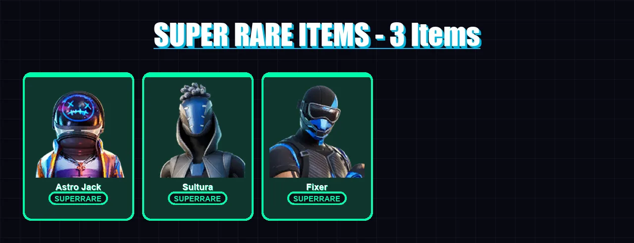 [PC/XBOX/PSN] | Astro Jack | Sultura | Fixer | Fade | Deadpool | 39 skin | 47 pickaxe | 39 emote | 51 glider | Lv659 — Fortnite account